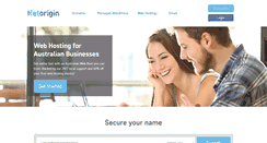 Desktop Screenshot of netorigin.com.au