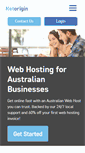 Mobile Screenshot of netorigin.com.au